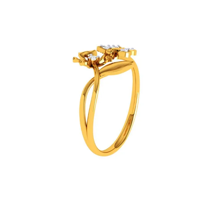 14KT (585) Yellow Gold Ring For Women