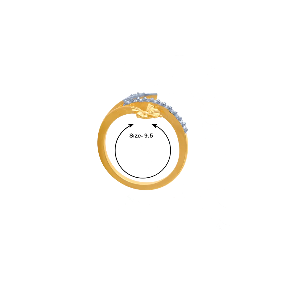 14KT (585) Yellow Gold Ring For Women