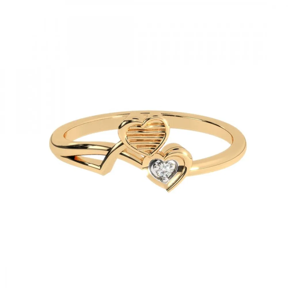 14KT (585) Yellow Gold Ring For Women
