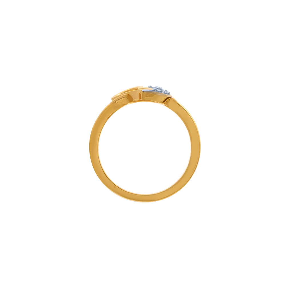 14KT (585) Yellow Gold Ring For Women