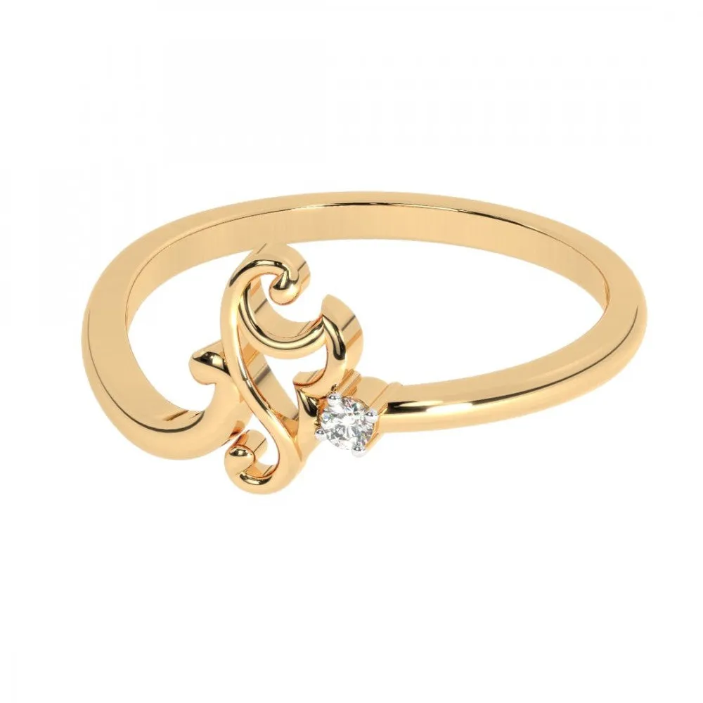 14KT (585) Yellow Gold Ring For Women