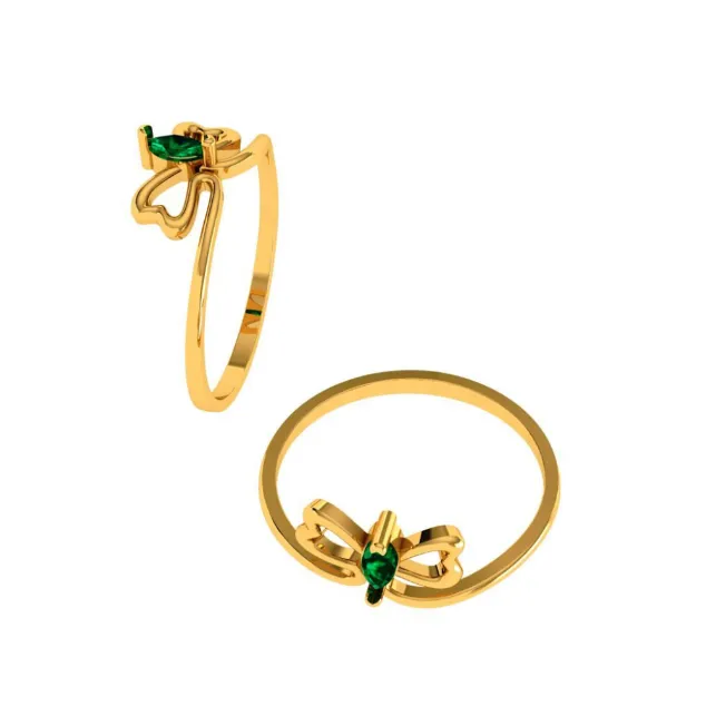 14KT (585) Yellow Gold Ring For Women
