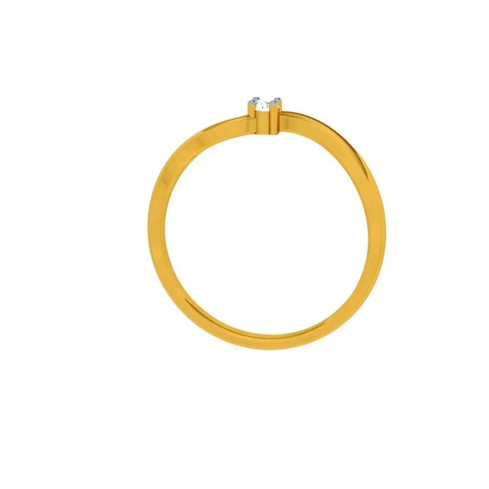 14KT (585) Yellow Gold Ring For Women