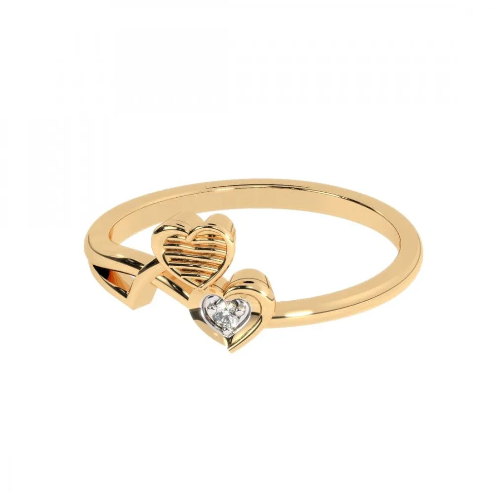 14KT (585) Yellow Gold Ring For Women
