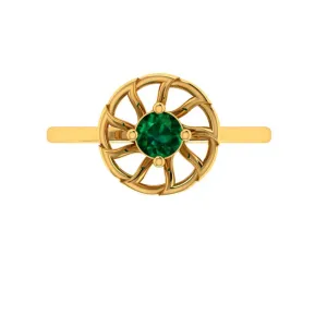14KT (585) Yellow Gold Ring For Women