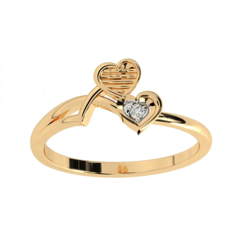 14KT (585) Yellow Gold Ring For Women