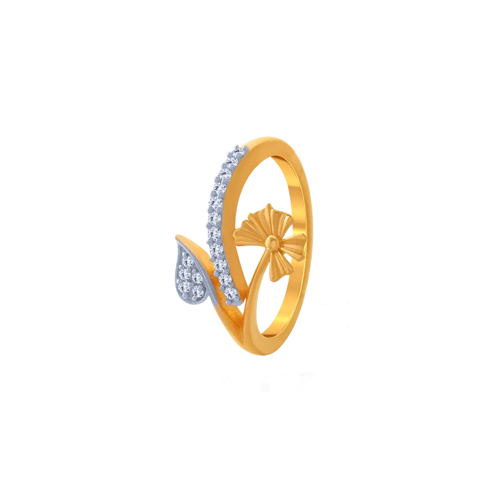 14KT (585) Yellow Gold Ring For Women