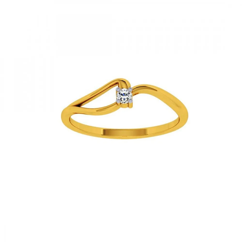 14KT (585) Yellow Gold Ring For Women