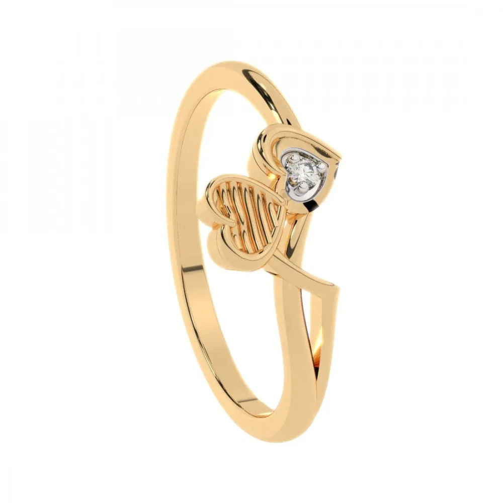 14KT (585) Yellow Gold Ring For Women