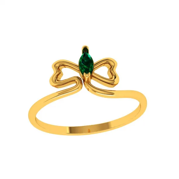 14KT (585) Yellow Gold Ring For Women