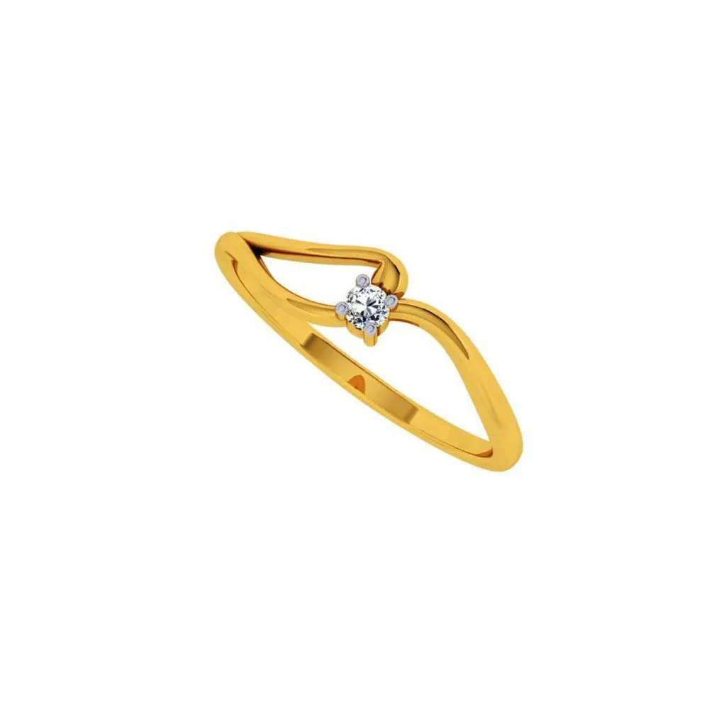 14KT (585) Yellow Gold Ring For Women