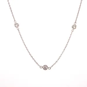 18" Diamond by the Yard Necklace