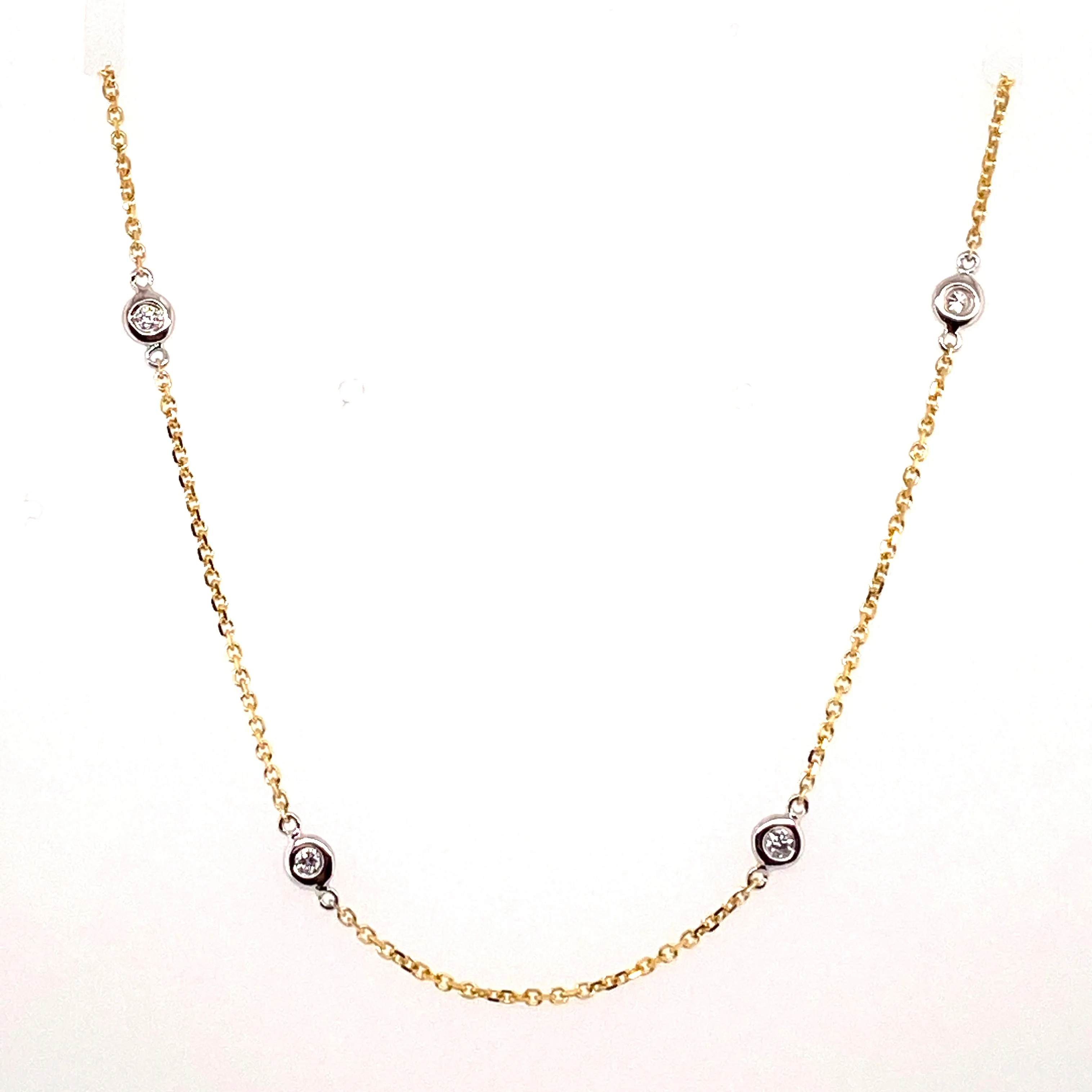 18" Diamond by the Yard Necklace