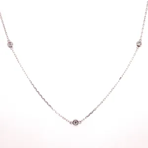 18" Diamonds By The Yard Necklace