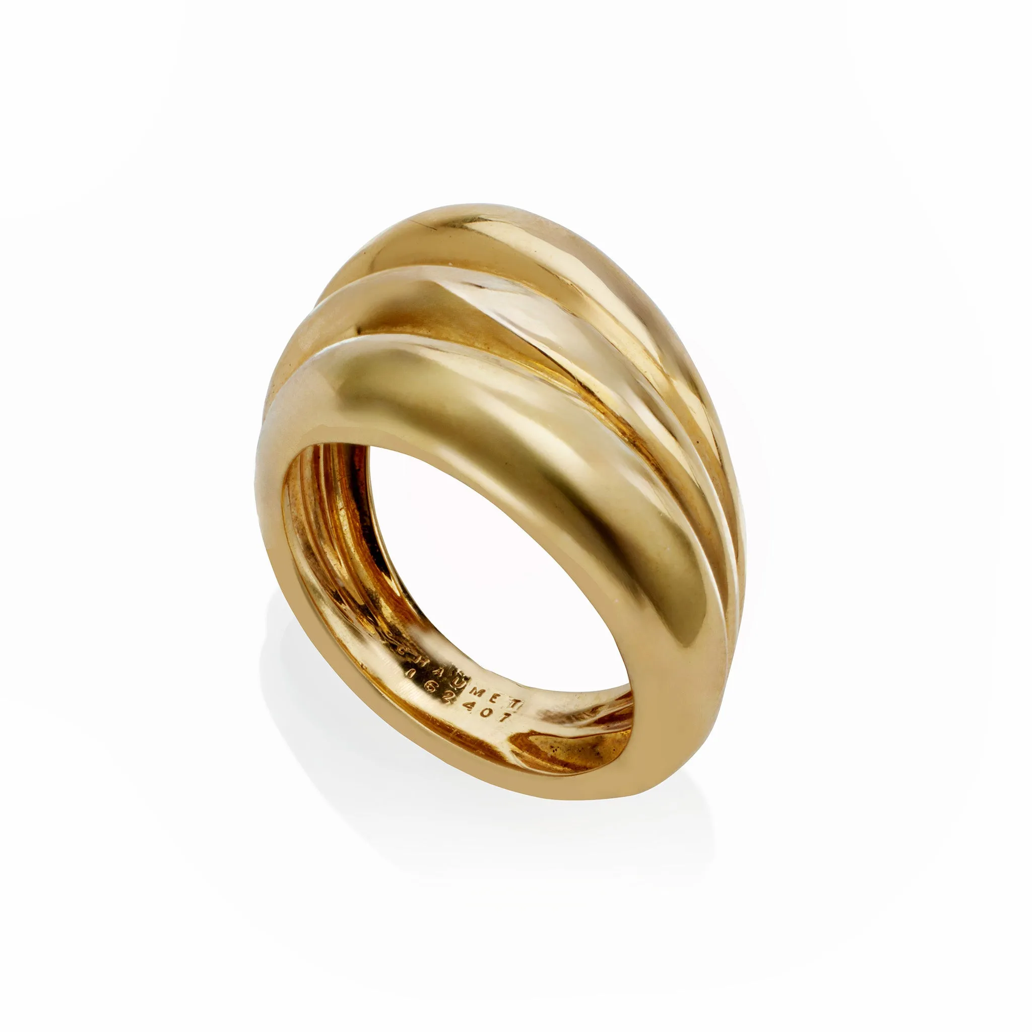 1970s Chaumet Paris 18K Gold Ring