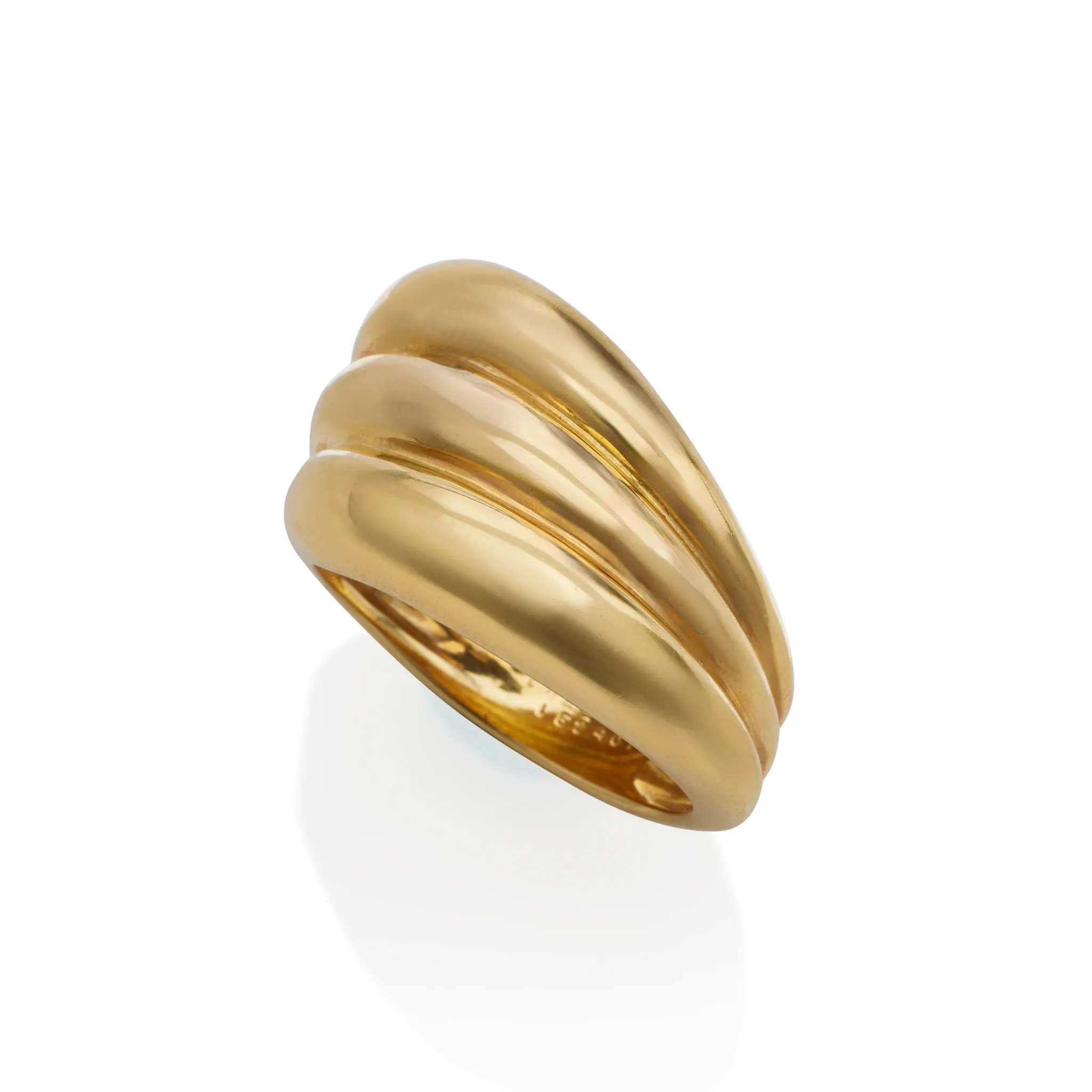 1970s Chaumet Paris 18K Gold Ring