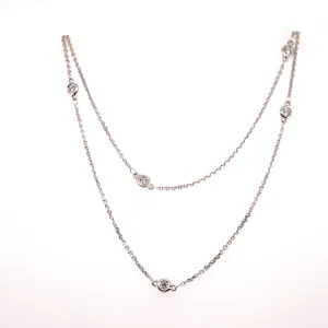 36" Diamond by the Yard Necklace