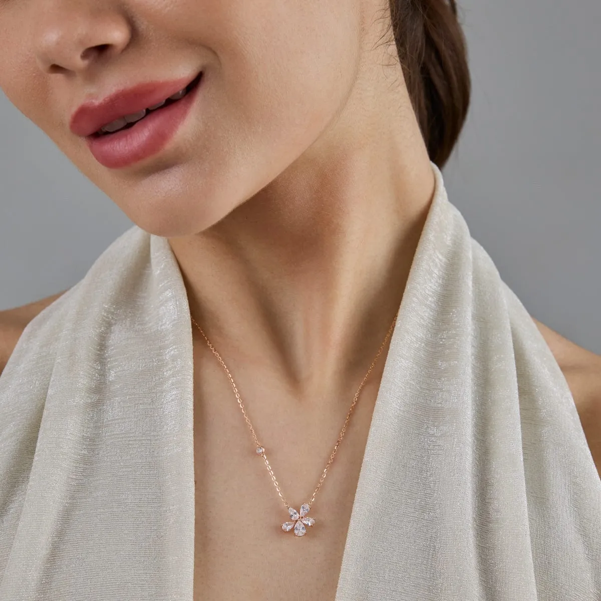 92.5 Silver Necklace 183009