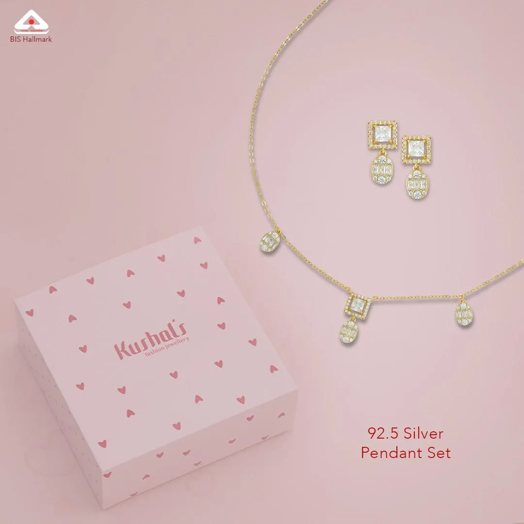 92.5 Silver Necklace 183042