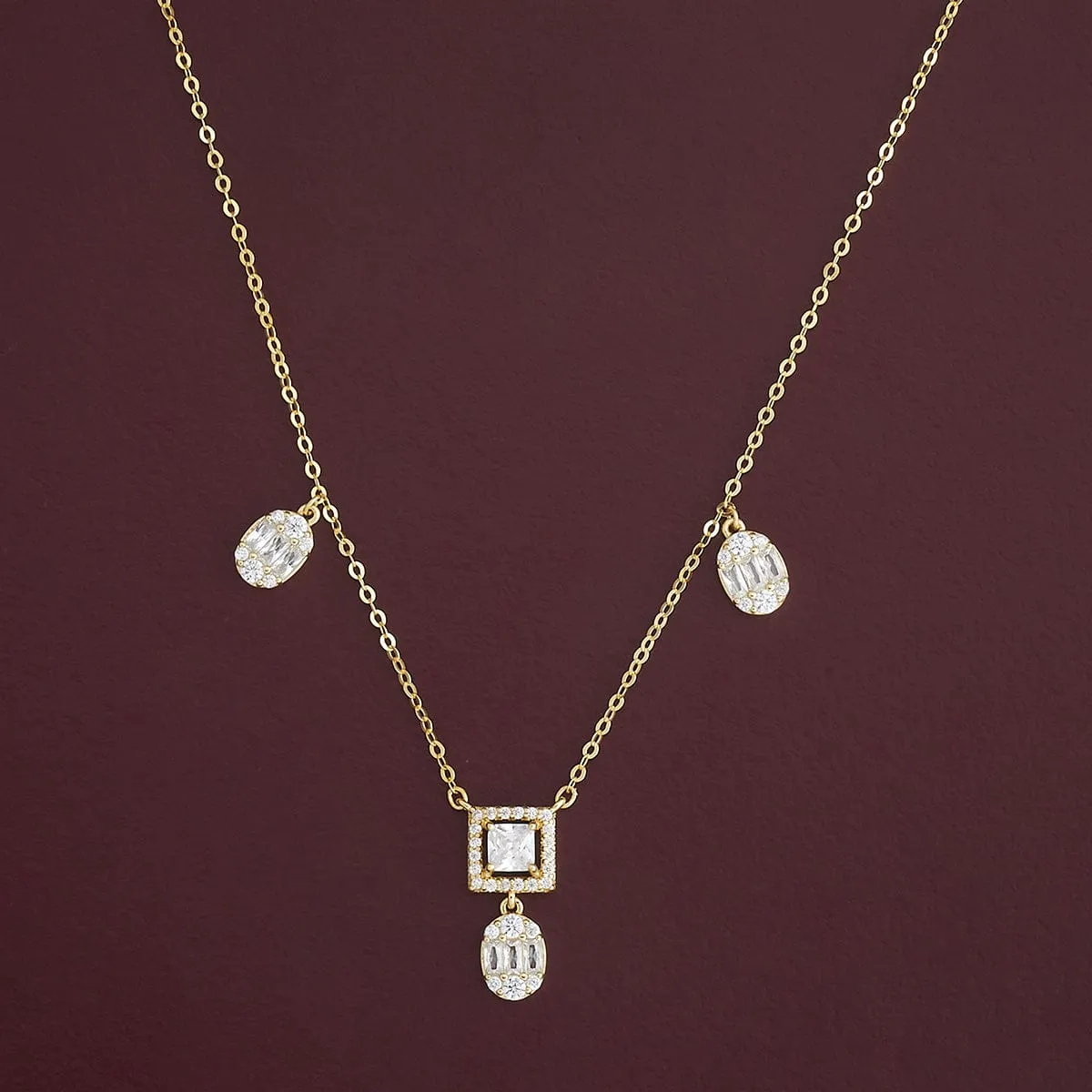 92.5 Silver Necklace 183042