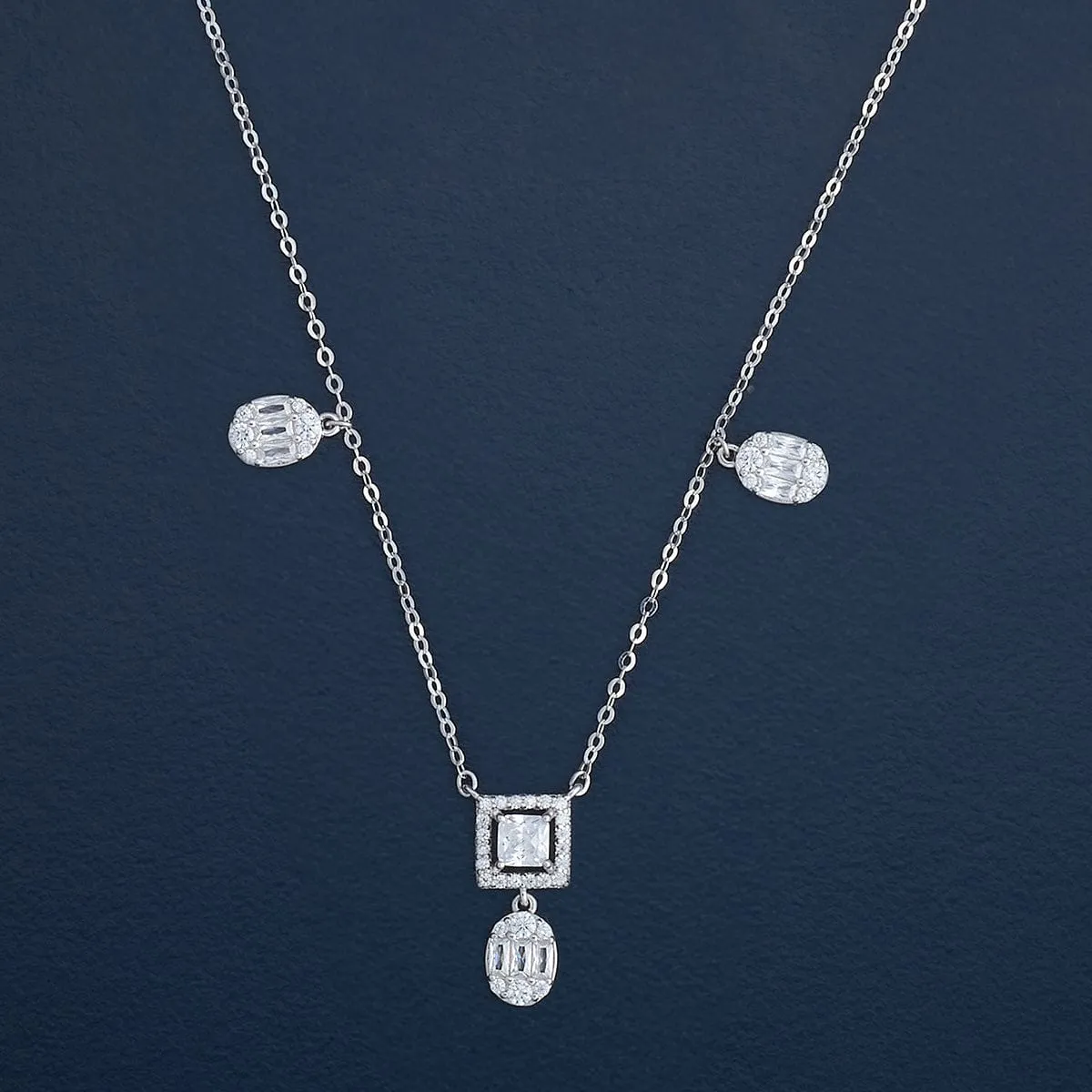 92.5 Silver Necklace 183042