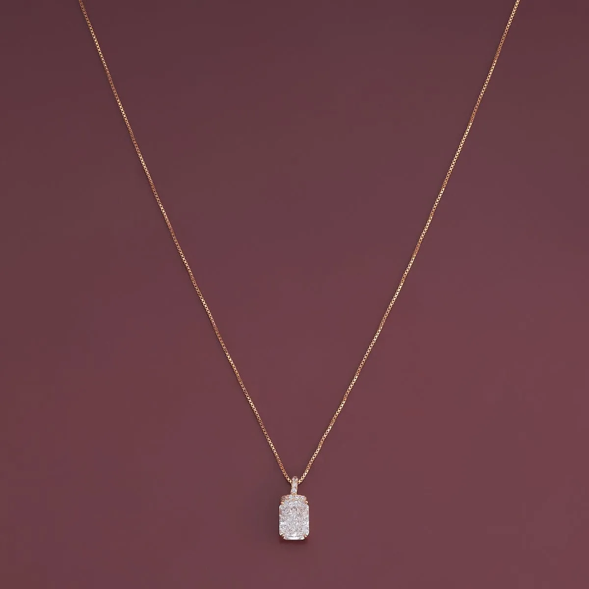 92.5 Silver Pendant with Chain 180873