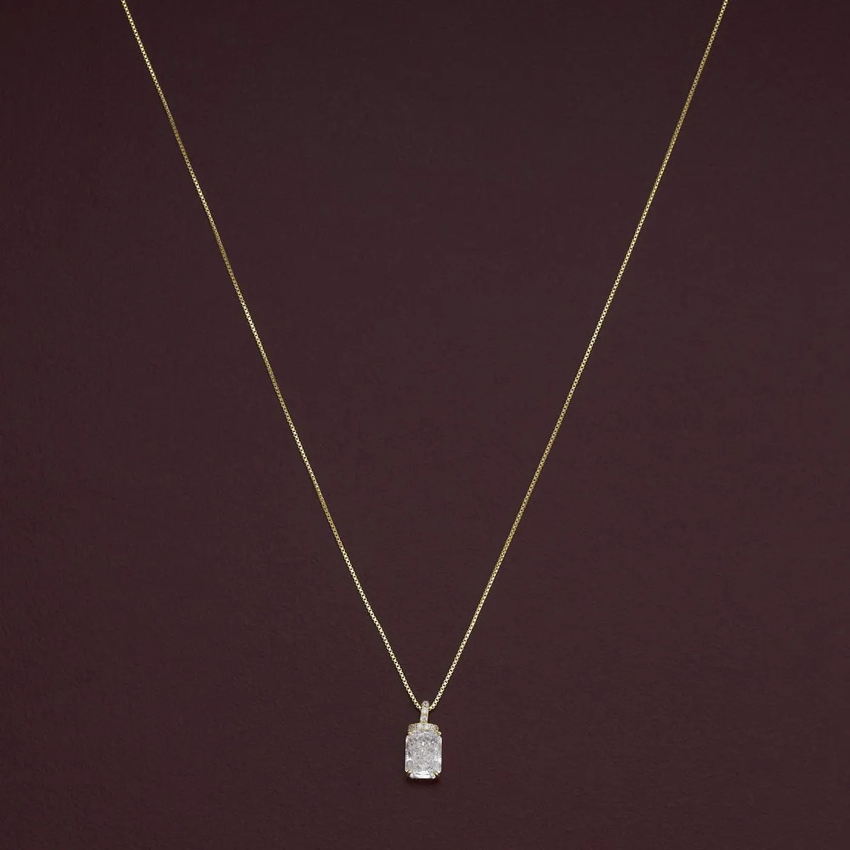 92.5 Silver Pendant with Chain 180873