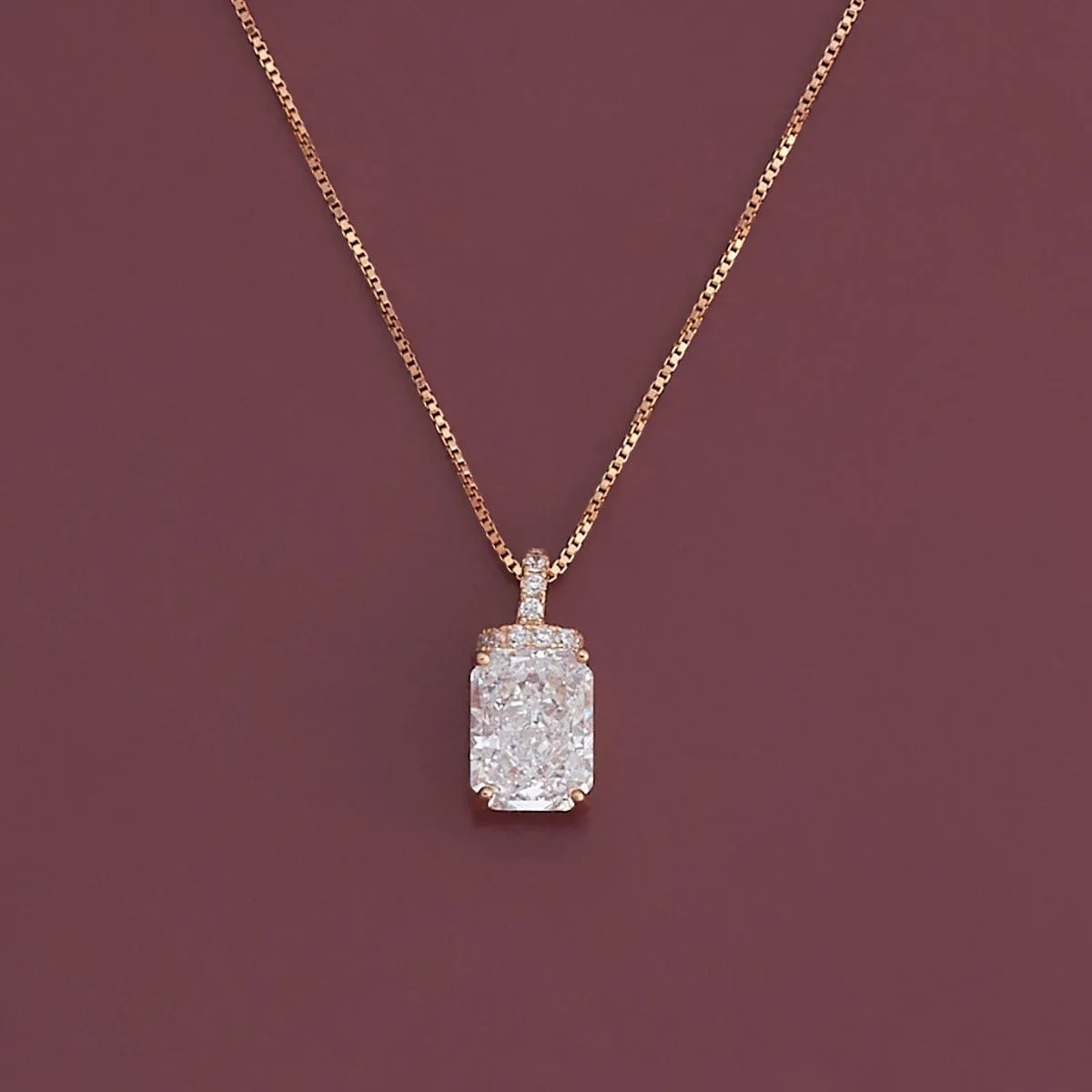 92.5 Silver Pendant with Chain 180873