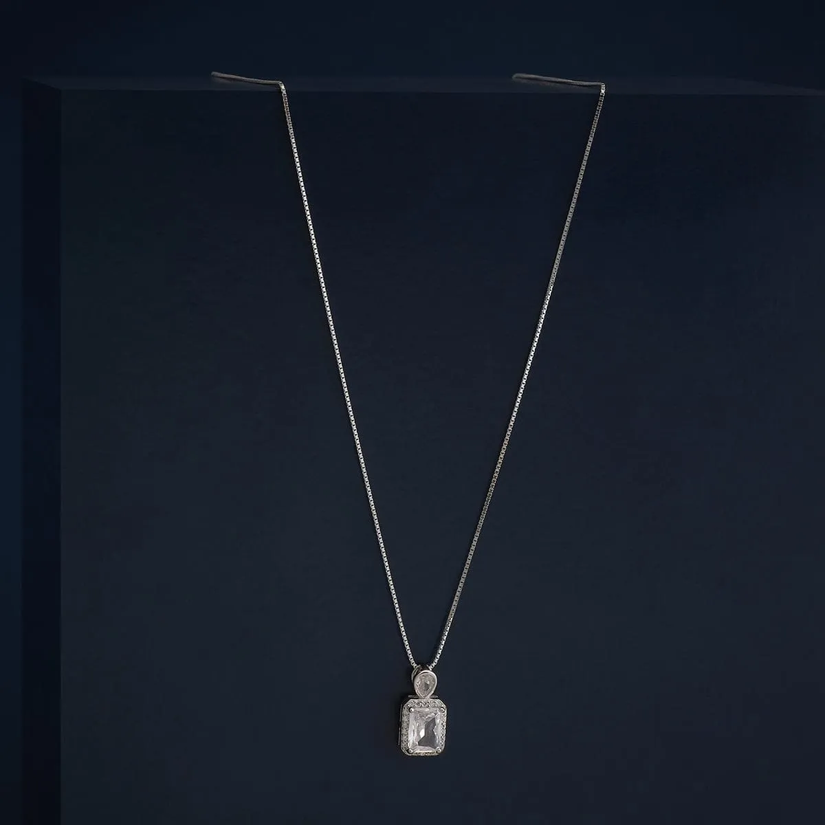 92.5 Silver Pendant with Chain  182969