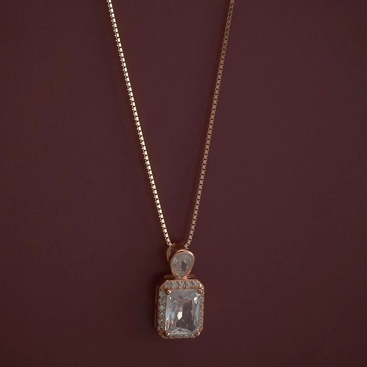 92.5 Silver Pendant with Chain  182969
