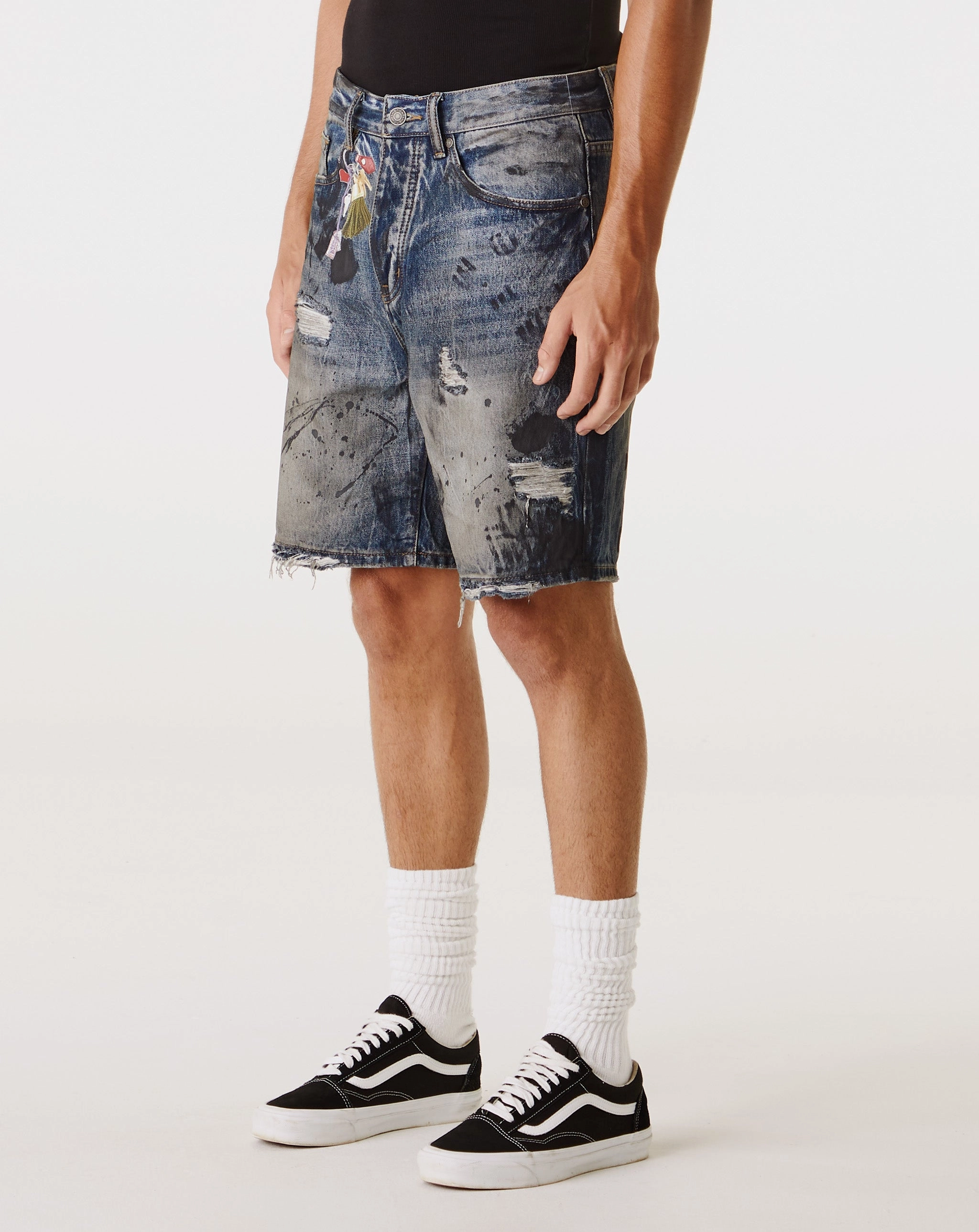 "Keychain" Denim Short