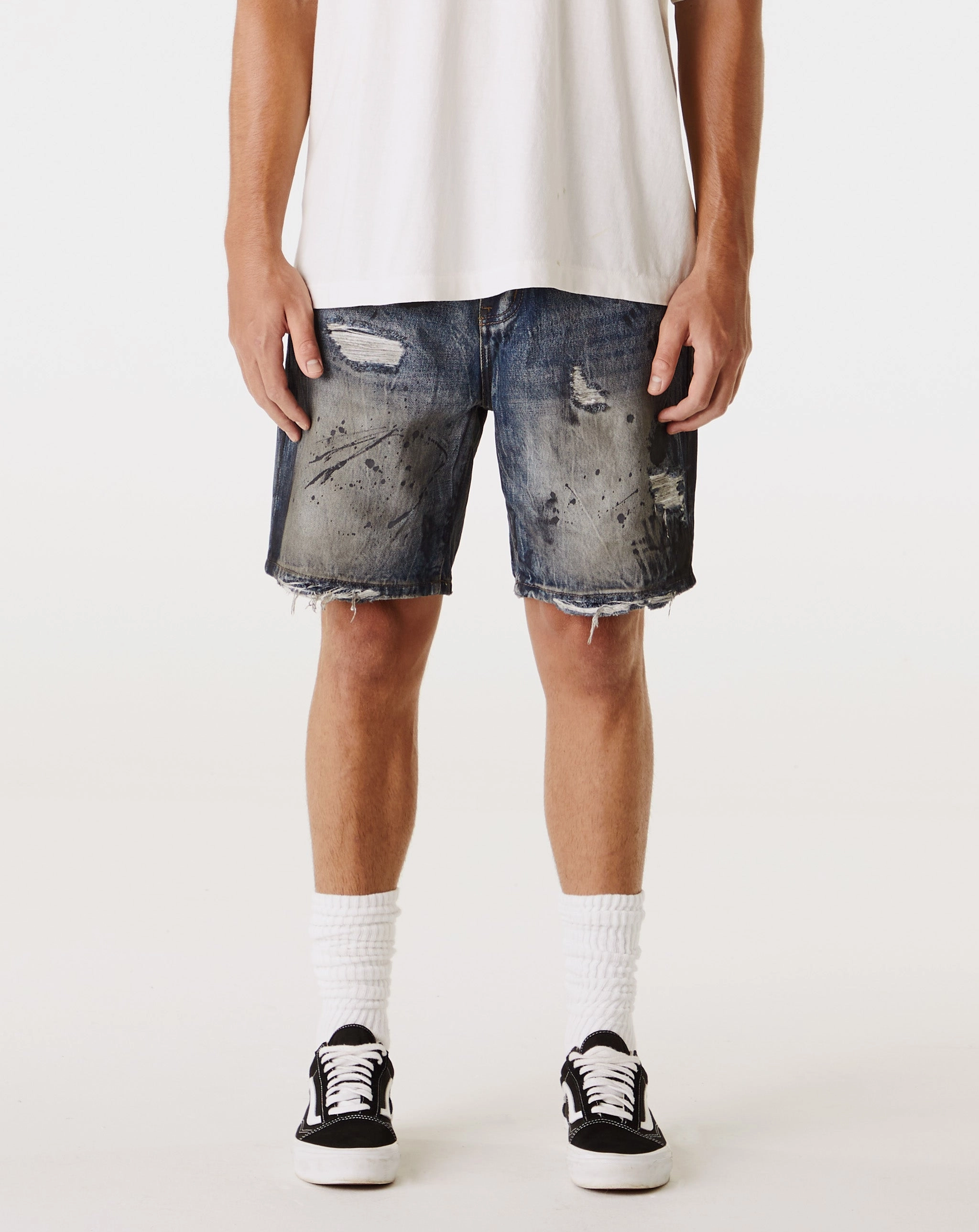 "Keychain" Denim Short