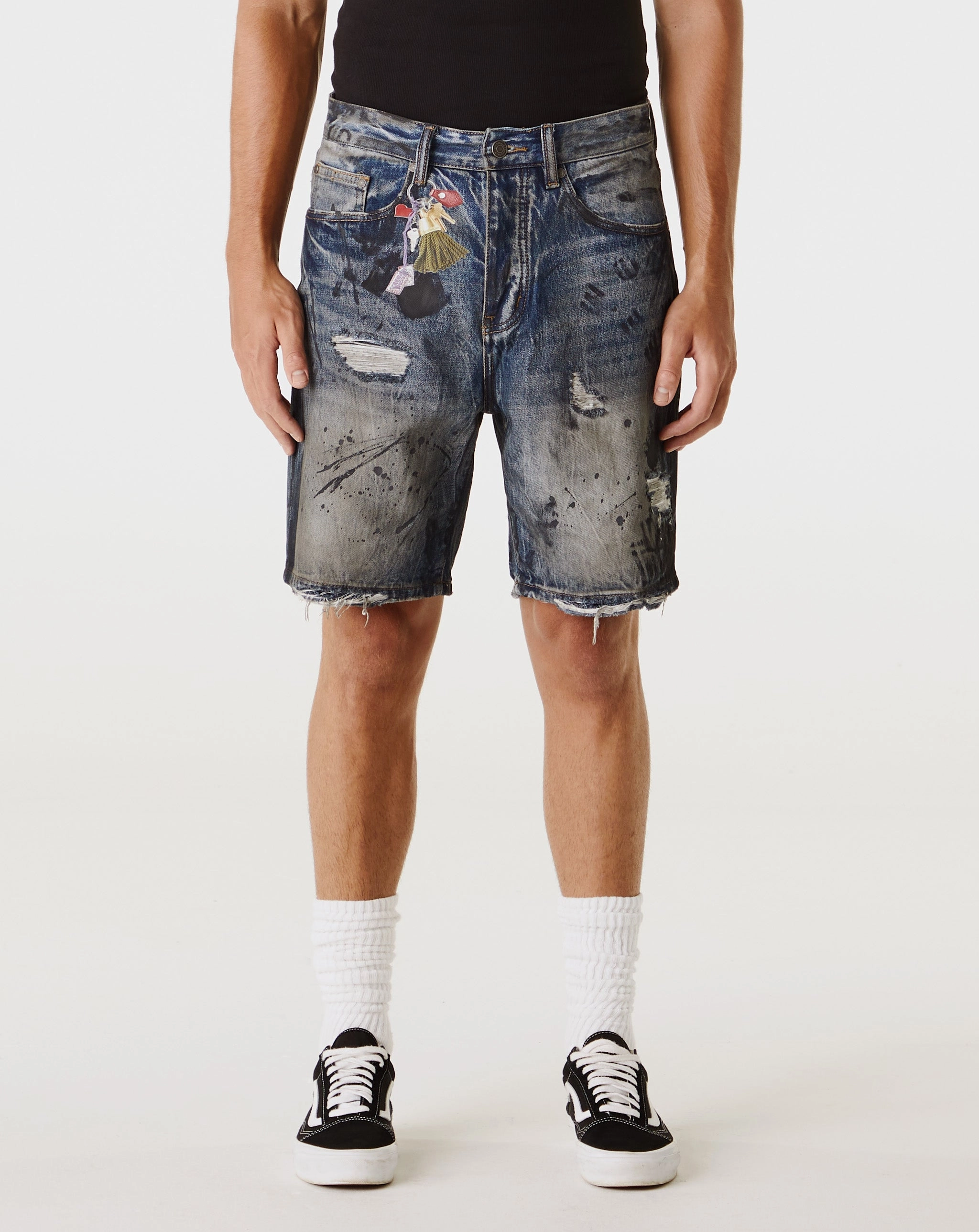 "Keychain" Denim Short