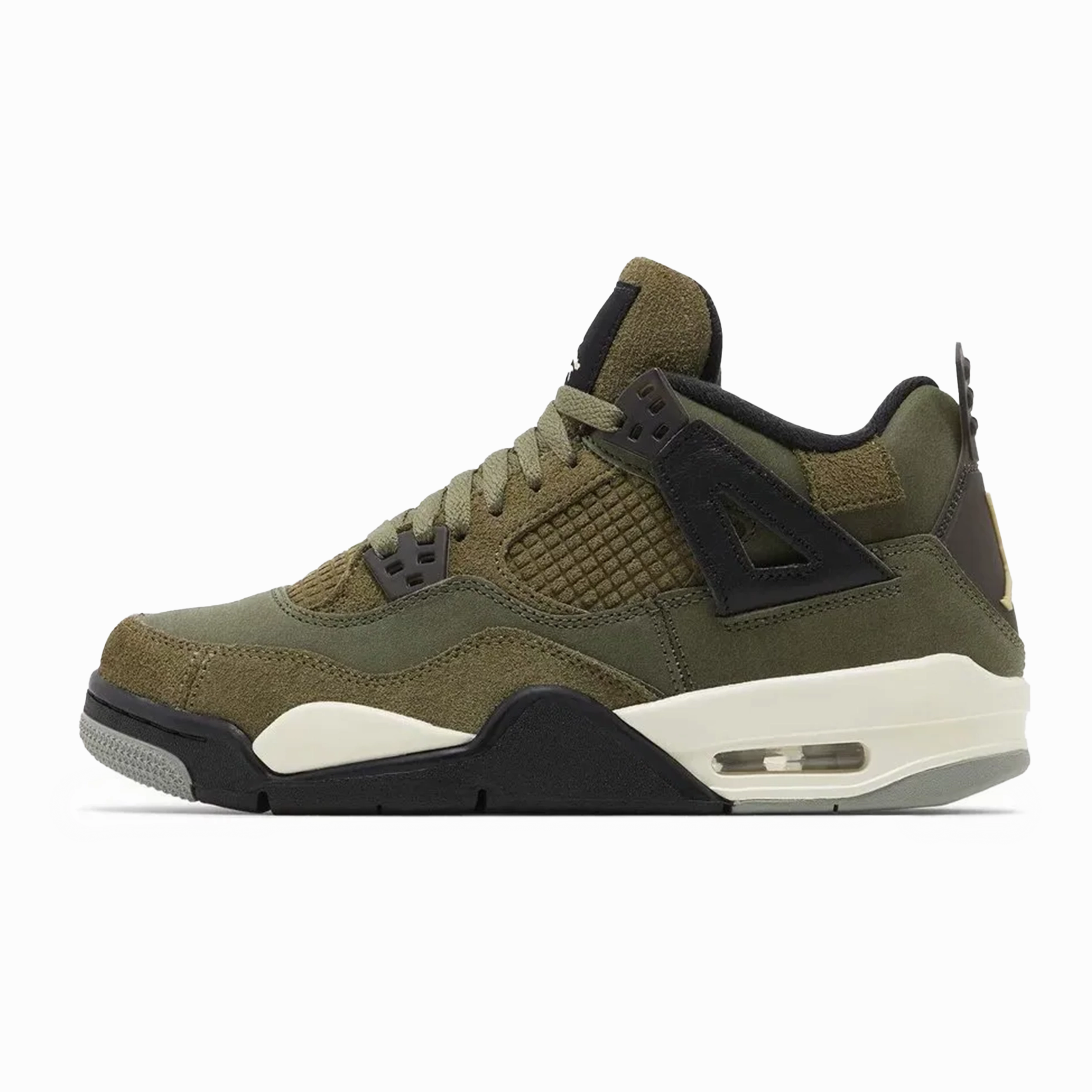 Air Jordan 4 Retro SE Craft Medium Olive (GS)