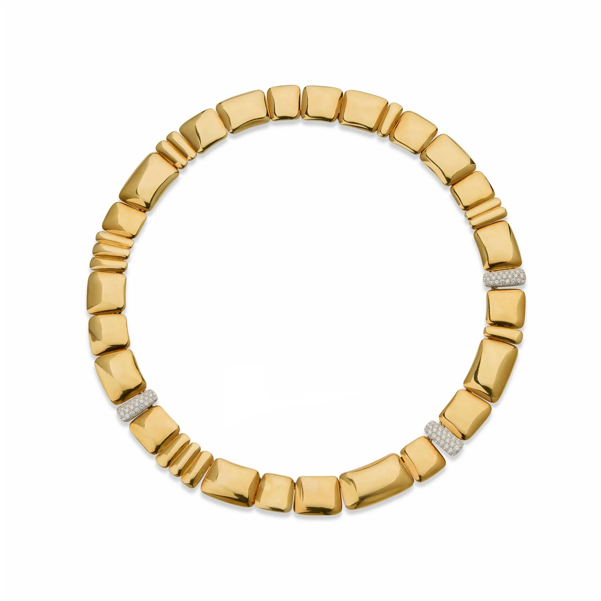 Angela Cummings for Tiffany & Co. Asymmetrical 18K Gold Necklace