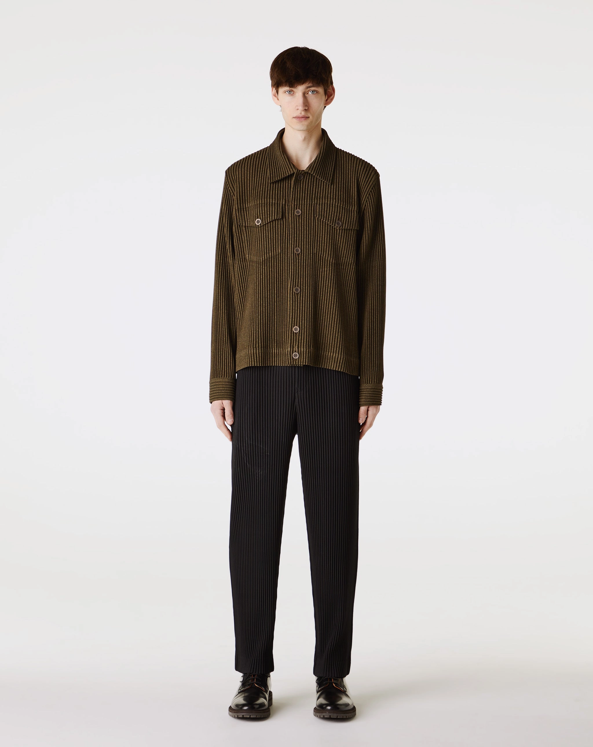 Basic Pleated Pants