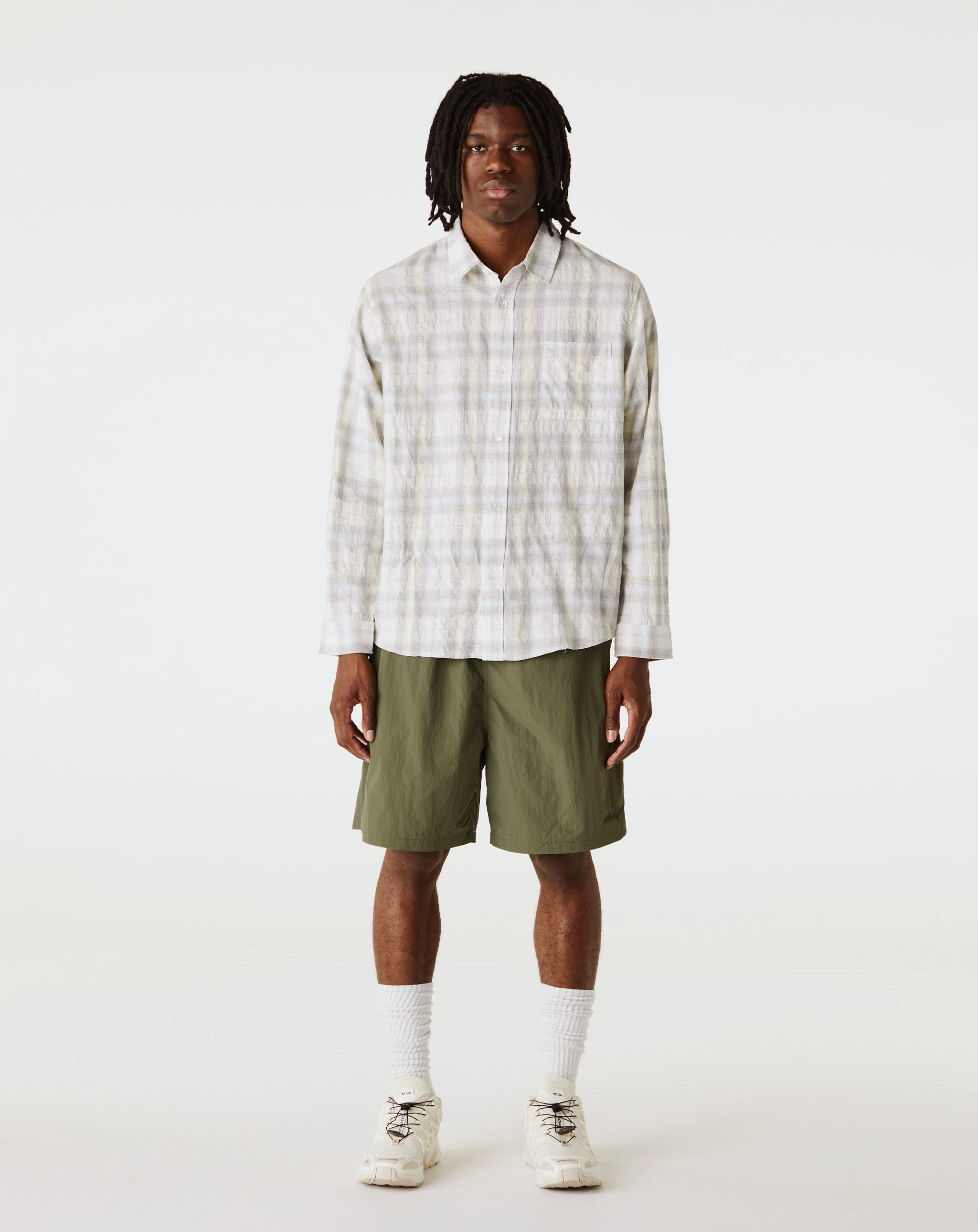 Beach Plaid Shirt
