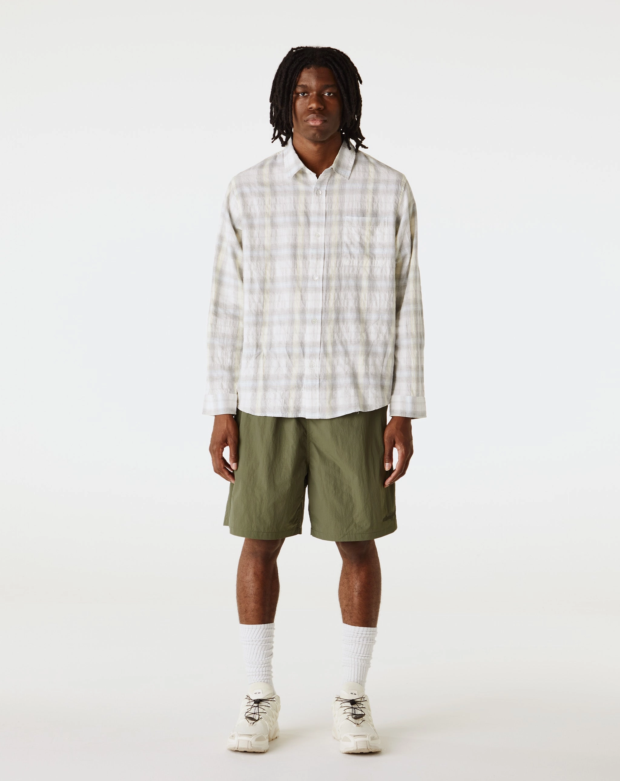 Beach Plaid Shirt