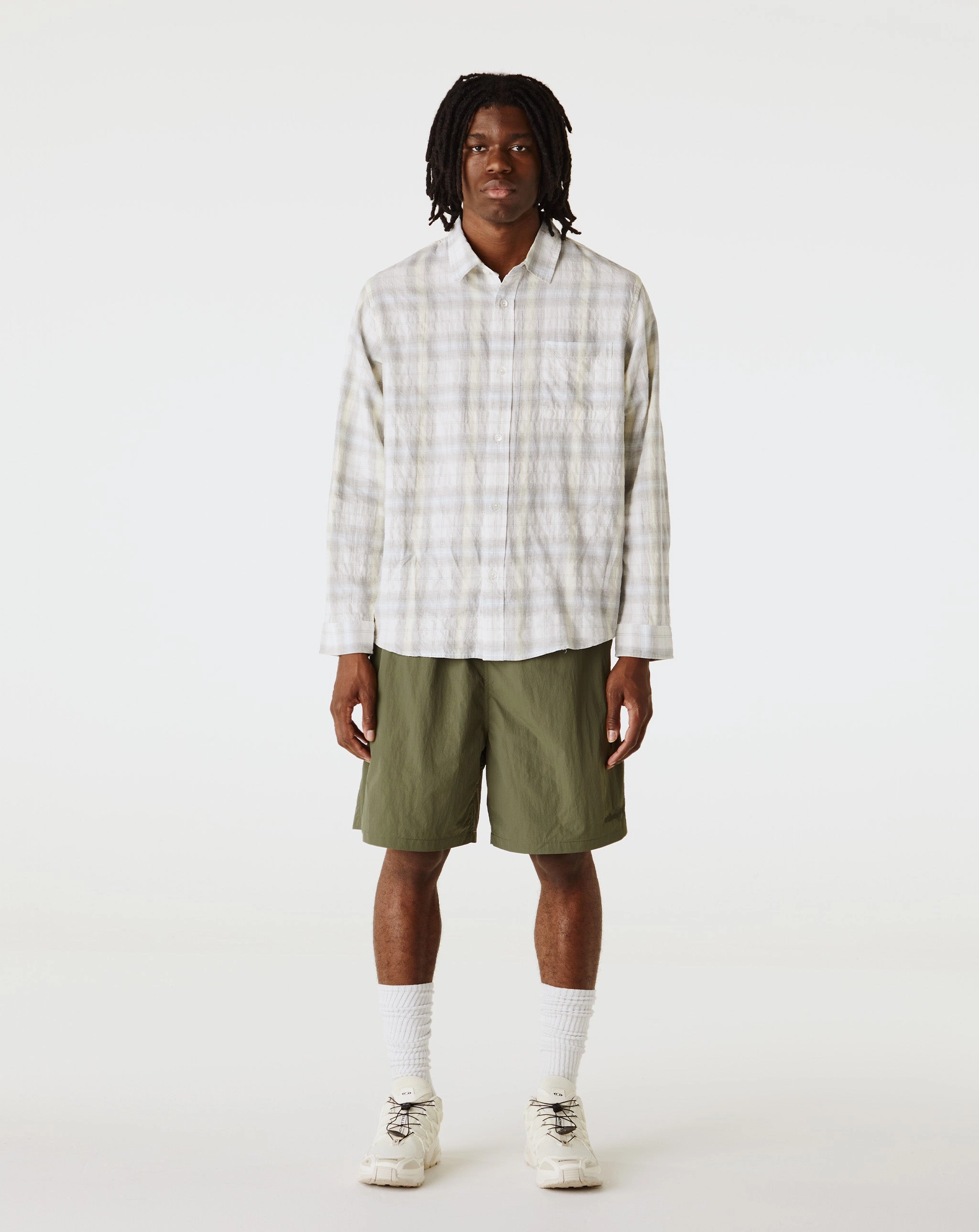 Beach Plaid Shirt