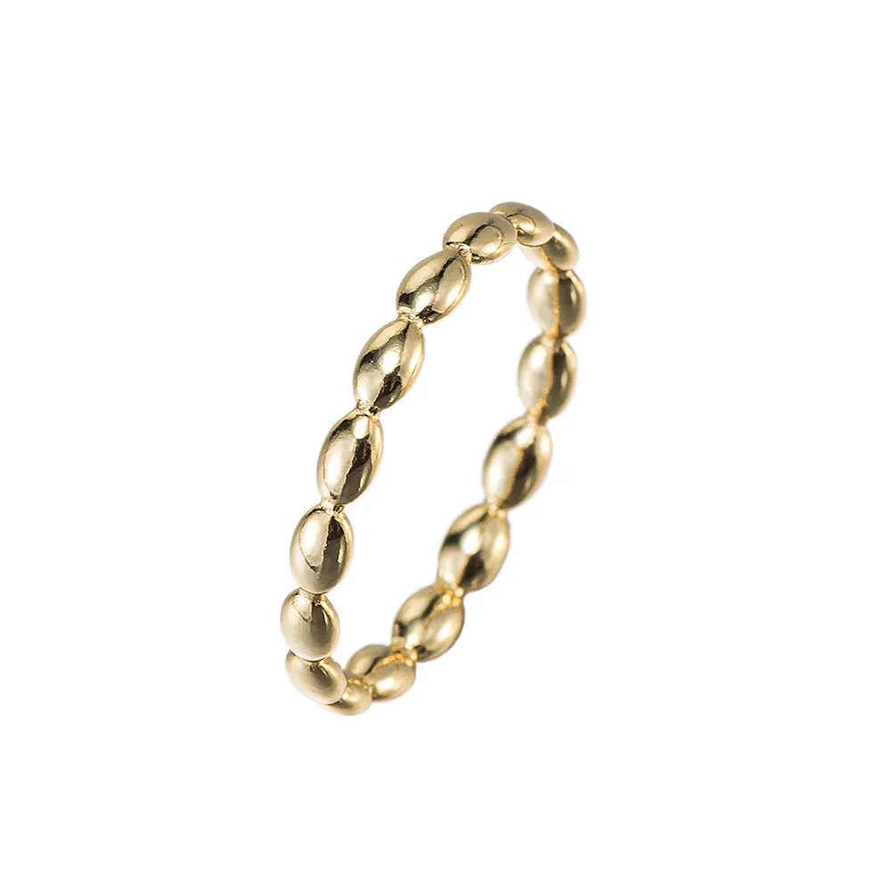 Beaded Band Ring