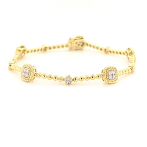 Beaded Diamond bracelet,Stacking style, personalized, retro and bohemian style, environmentally friendly,birthstone,boho,minimalist,resin,rose gold charm,sterling silver cuff,handmade beaded friendship,minimalist gold chain,boho leather wrap
