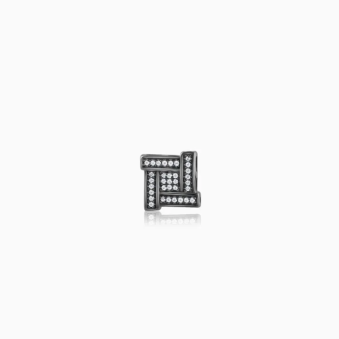 Black Rhodium Shizu Stud For Him