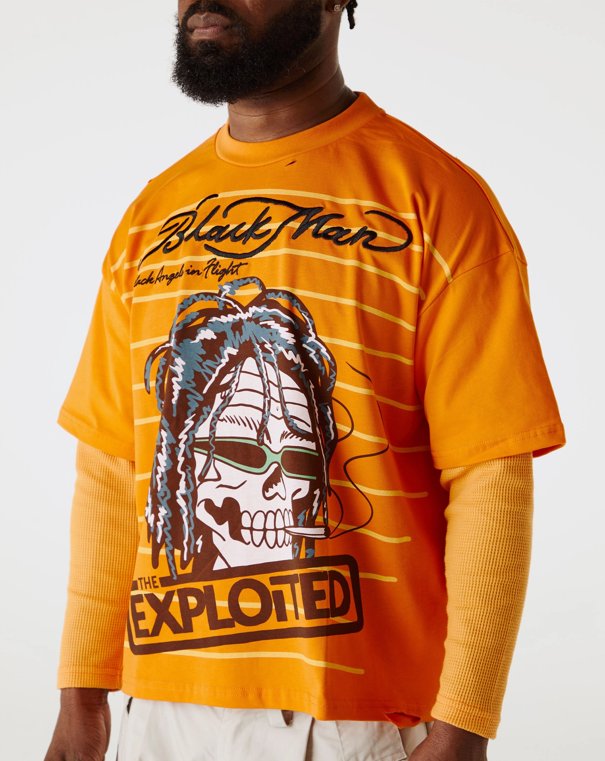 Blackman Meets Marley Long Sleeve T-Shirt