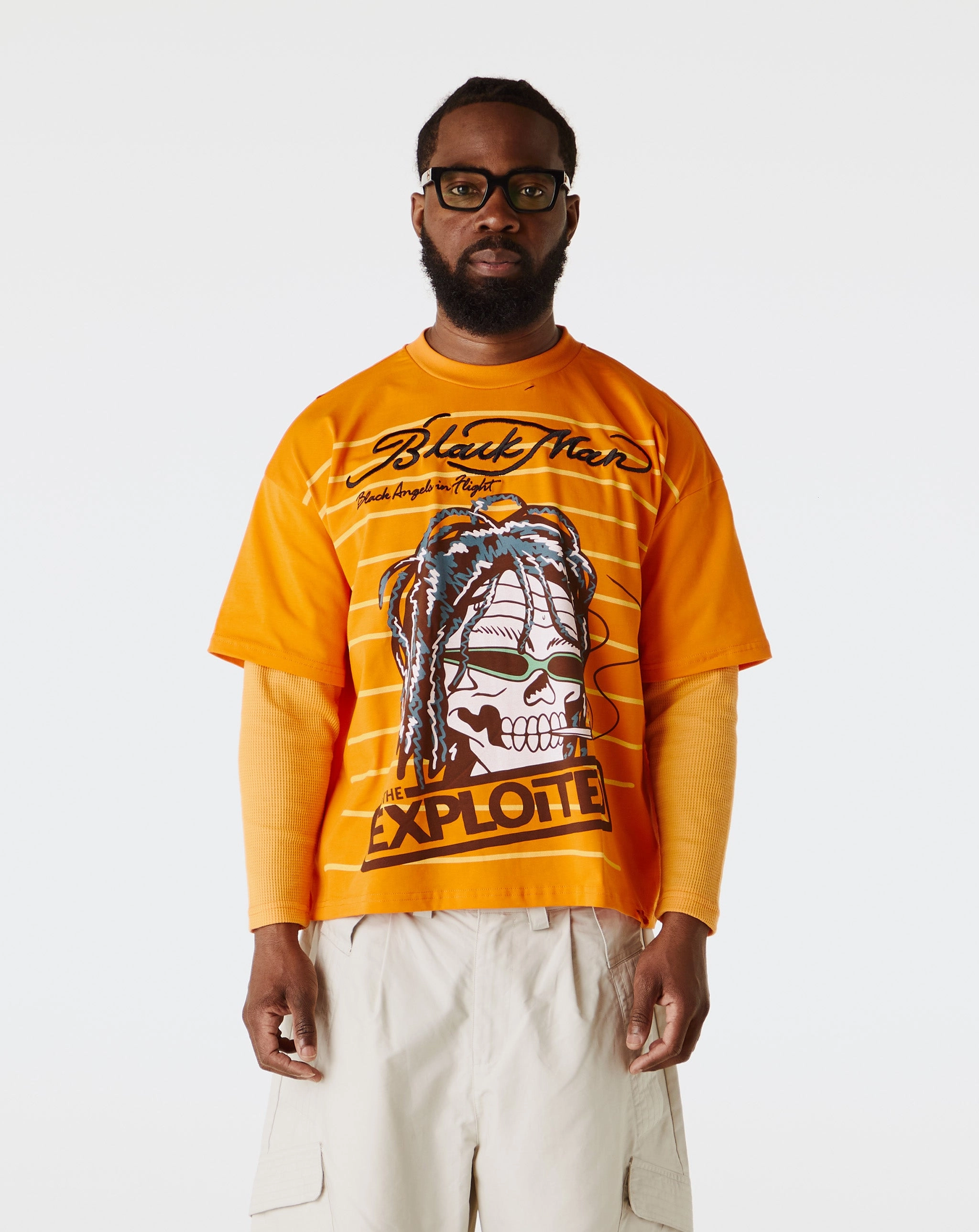 Blackman Meets Marley Long Sleeve T-Shirt