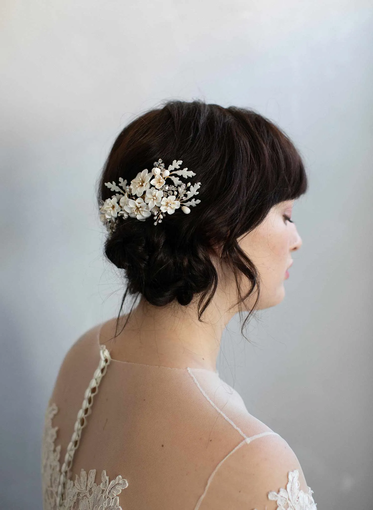 Blossom garden hair comb - Style #940