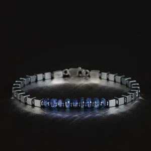 Blue Sapphire Bracelet XV (4-6mm)