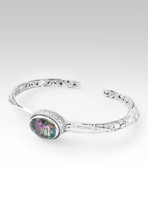 Boundless Joy Cuff? in Chrome Chameleon? Mystic Quartz