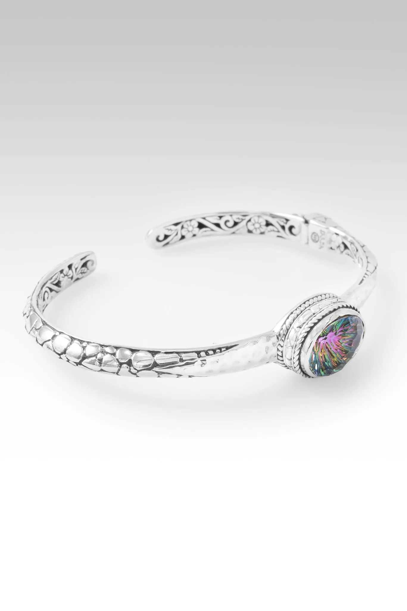 Boundless Joy Cuff? in Chrome Chameleon? Mystic Quartz