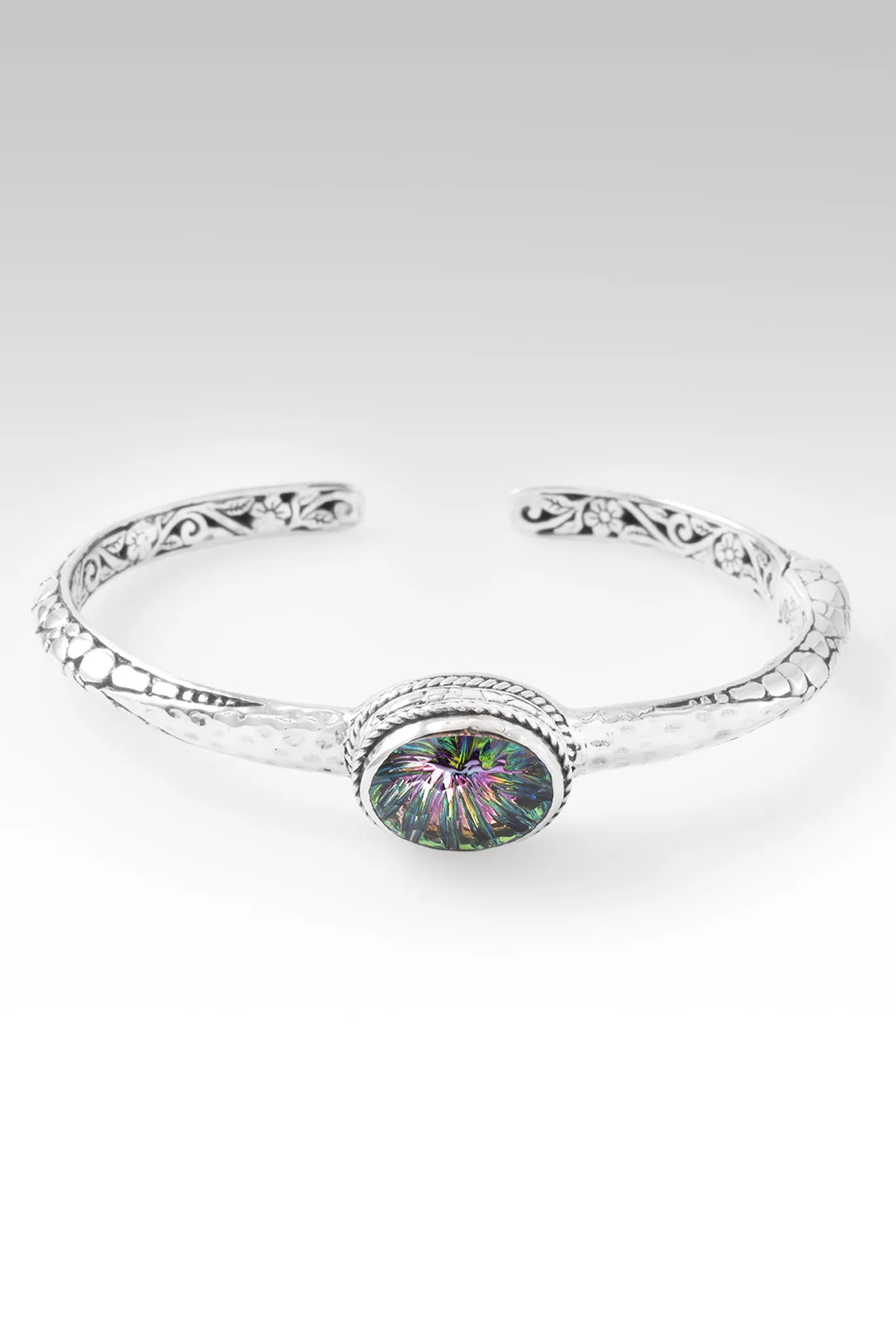 Boundless Joy Cuff? in Chrome Chameleon? Mystic Quartz
