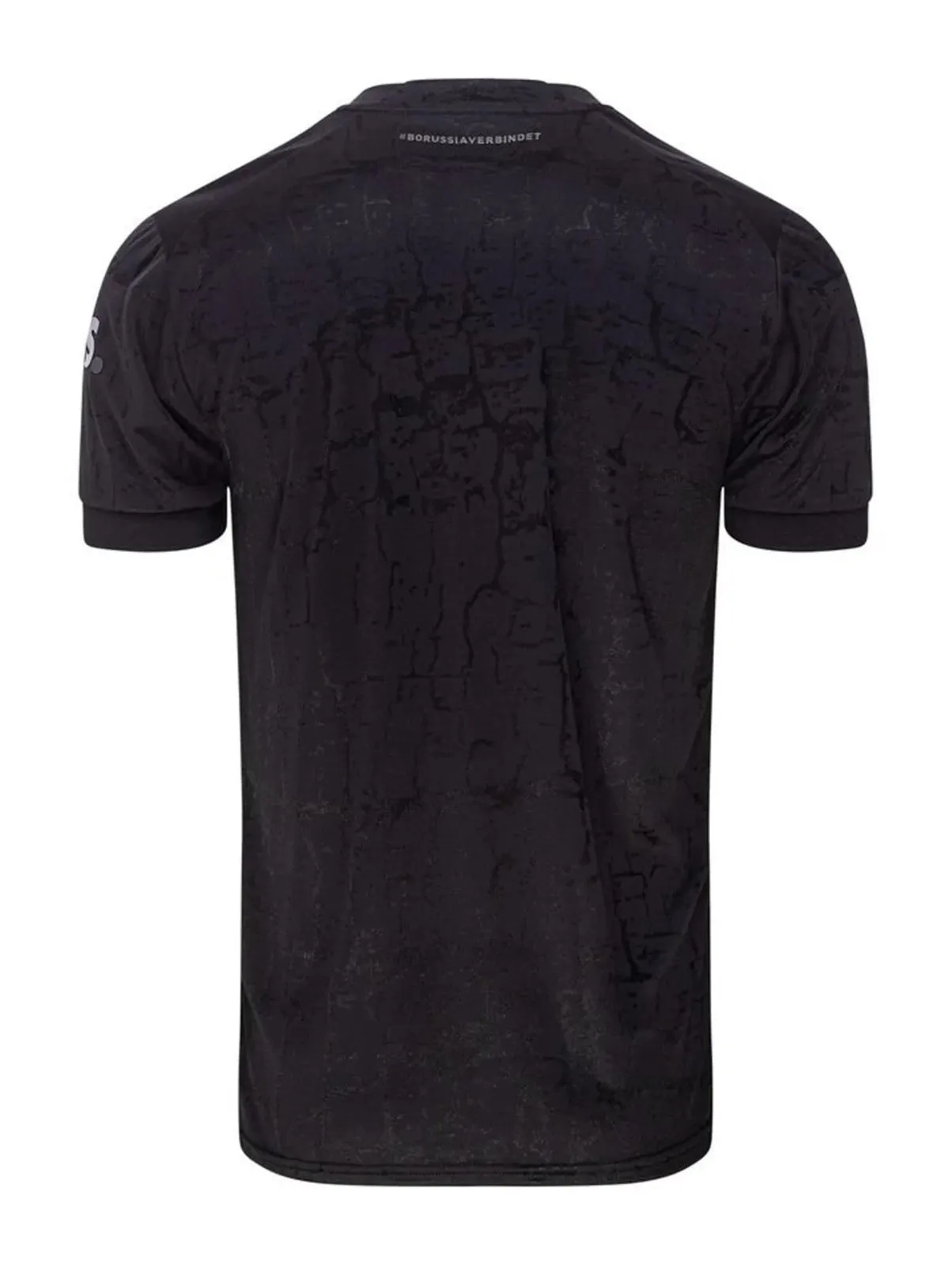 Camisa Borussia Dortmund Edio Especial Blackout 22/23 - Verso - Retr football fan face paint